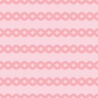 Pastel pink horizontal stripe print, geometric vector pattern, abstract repeat