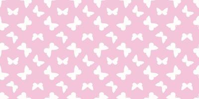 Butterfly seamless repeat pattern background vector