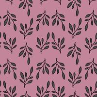 Leaf seamless repeat pattern vector design