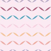 Colorful pastel chevron, zigzag geometric vector pattern, abstract repeat background
