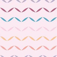 Colorful pastel chevron, zigzag geometric vector pattern, abstract repeat background