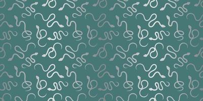 Snake repeat pattern design, vector background