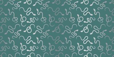 Snake repeat pattern design, vector background