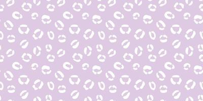 Cheetah seamless vector pattern background, purple and white