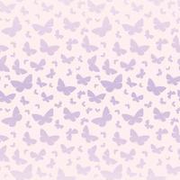 Pastel gradient butterfly vector pattern, seamless repeat