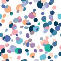 Random scattered shapes, colorful mosaic pattern, abstract stone texture, terrazzo inspired design vector