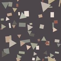 Random shapes geometric repeat pattern tile vector