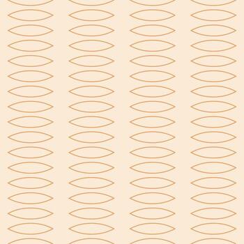 Orange geometric vector pattern, abstract repeat background