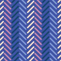 Vector chevron pattern, dark blue geometric abstract background