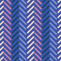 Vector chevron pattern, dark blue geometric abstract background