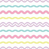 Colorful stripes, geometric vector pattern, abstract repeat background