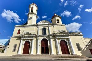 Our Lady of the Immaculate Conception Cathedral also called Cienfuegos Cathedral is the name given to a religious building is located opposite the Marti Park in the city of Cienfuegos. photo