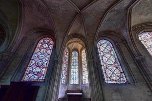 Bourges, France - May 21, 2017 -  Bourges Cathedral, Roman Catholic church located in Bourges, France. It is dedicated to Saint Stephen and is the seat of the Archbishop of Bourges. photo