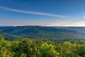 View from Bear Mountain, one of the best-known peaks of New York's Hudson Highlands. photo