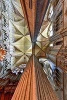 Bourges, France - May 21, 2017 -  Bourges Cathedral, Roman Catholic church located in Bourges, France. It is dedicated to Saint Stephen and is the seat of the Archbishop of Bourges. photo