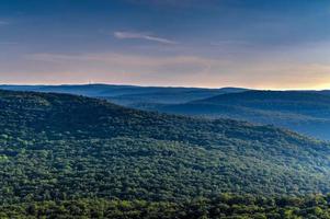 View from Bear Mountain, one of the best-known peaks of New York's Hudson Highlands. photo