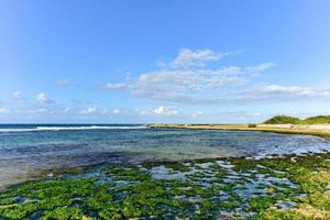 Beach in Alamar, a district in the eastern part of Havana in Cuba. photo