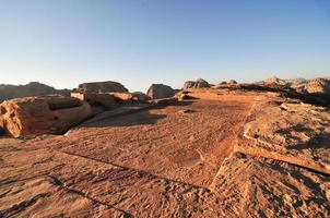 Ruins at Petra, Jordan photo