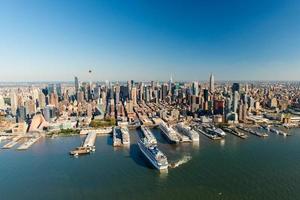 Aerial View of Manhattan, New York photo