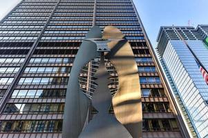 Picasso Sculpture in Chicago, USA, 2022 photo