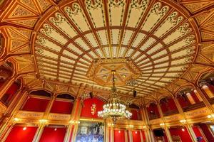 Oslo, Norway - February 27 2016 -  Interior of the Storting buildingis the seat of the Storting, the parliament of Norway, located in central Oslo. photo