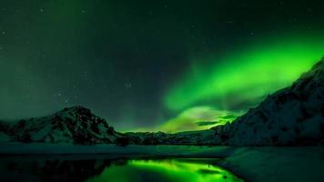 Aurora borealis northern lights video