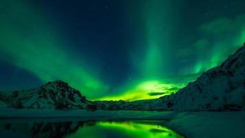 Aurora borealis northern lights video