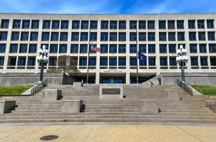 washington, dc - 3 de abril de 2021 - edificio del departamento de trabajo de frances perkins. es la sede del departamento de trabajo, cerca del capitolio de estados unidos. foto