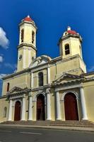 Our Lady of the Immaculate Conception Cathedral also called Cienfuegos Cathedral is the name given to a religious building is located opposite the Marti Park in the city of Cienfuegos. photo