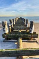 Old Pier on the Beach photo