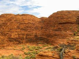 Panoramic view of Kings Canyon, Central Australia, Northern Territory, Australia photo