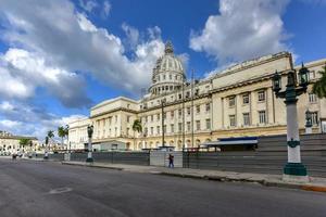 Havana, Cuba - January 8, 2017 -  National Capital Building in Havana, Cuba. photo