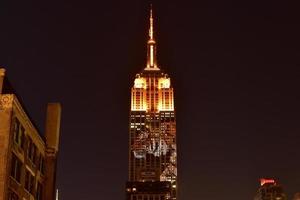 edificio empire state - extinción de carreras, nueva york, estados unidos foto