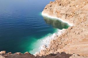 View of Dead Sea Coastline photo