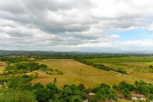 Panorama of Manaca Iznaga in the Valle de los Ingenios, Trinidad, Cuba photo