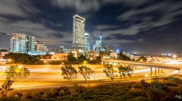 The Perth Skyline from Parliament House at Dusk photo