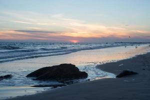 Brighton-Coney Island Beach Sunset photo