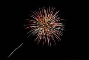 Coney Island Beach Fireworks photo