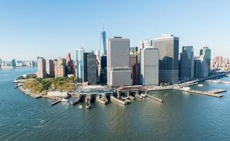 Aerial View of Manhattan, New York photo