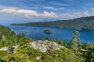 Emerald Bay State Park is a state park of California in the United States, centered on Lake Tahoe's Emerald Bay, a National Natural Landmark. photo