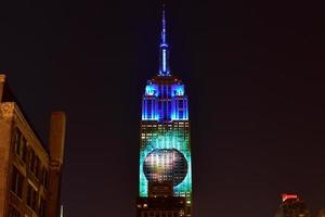 Empire State Building - Racing Extinction, New York, USA, 2020 photo