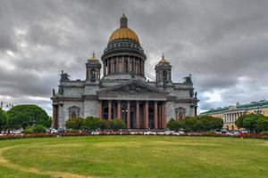 catedral de san isaac en san petersburgo, rusia. es la iglesia ortodoxa cristiana más grande del mundo foto