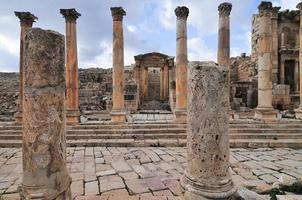 ruinas de jerash, jordania foto