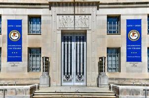 Washington, DC - Apr 3, 2021 -  The Department of Justice building in Washington, D.C. photo