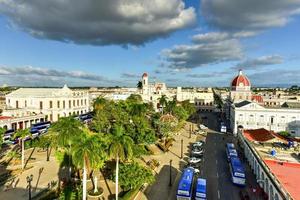 Panoramic view over the city of Cienfuegos, Cuba. photo