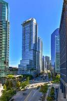 View of Downtown Vancouver Harbour in Vancouver, British Columbia, Canada photo