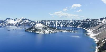 parque nacional del lago del cráter, oregon foto