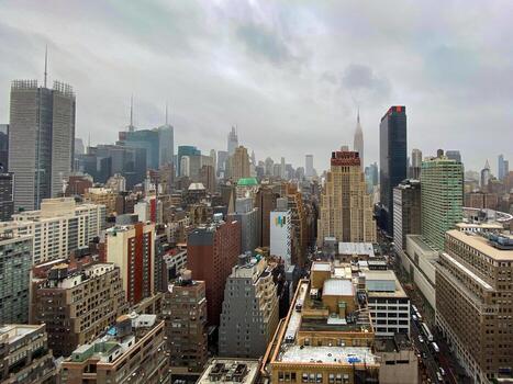 ciudad de nueva york - 13 de diciembre de 2019 - el hotel new yorker, uno de los hoteles más famosos de nueva york, ubicado en la octava avenida en el centro de manhattan. foto