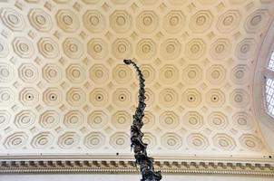 New York City - January 31, 2016 -  Barosaurus in the entrance hall of the American Museum of Natural History in Manhattan. photo