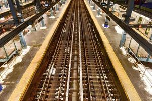 ciudad de nueva york - 24 de enero de 2016 - estación de metro de coney island en la ciudad de nueva york. foto